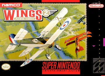 Wings 2 - Aces High (USA) (Beta) box cover front